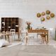 Table / bureau vintage brut