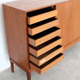 buffet vintage | armoire murale | années 1960 | teck | danois