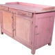 Buffet vaisselier en teck birman ancien