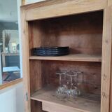 Vintage wooden wardrobe - 1 door