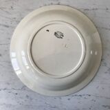 Hollow dish / salad bowl badonviller with geometric patterns 30s