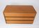 Wall mounted cabinet in teak of danish design from the 1960s.