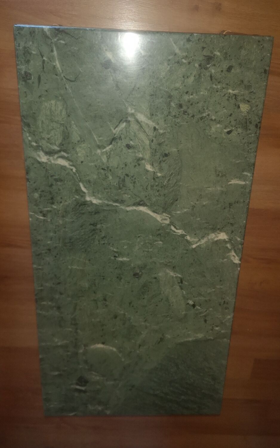 Green marble coffee table