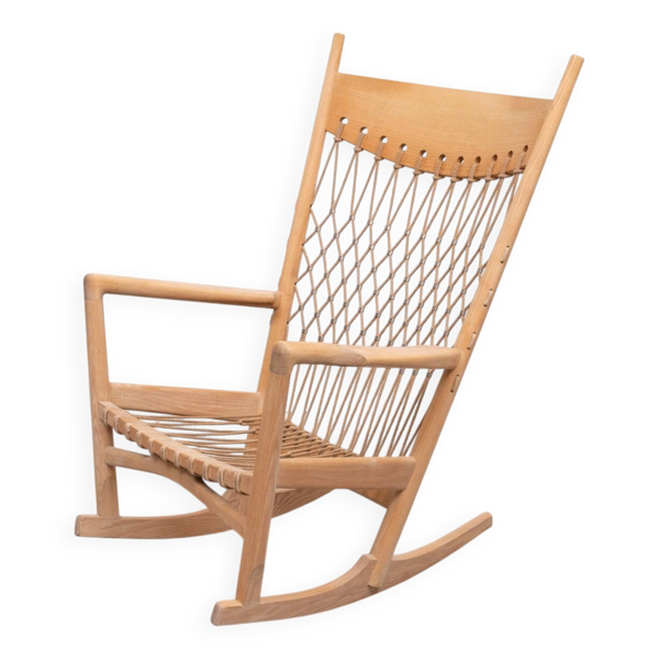 Rocking-chair Hans J Wegner PP 124 Net pour PP Mòbler
