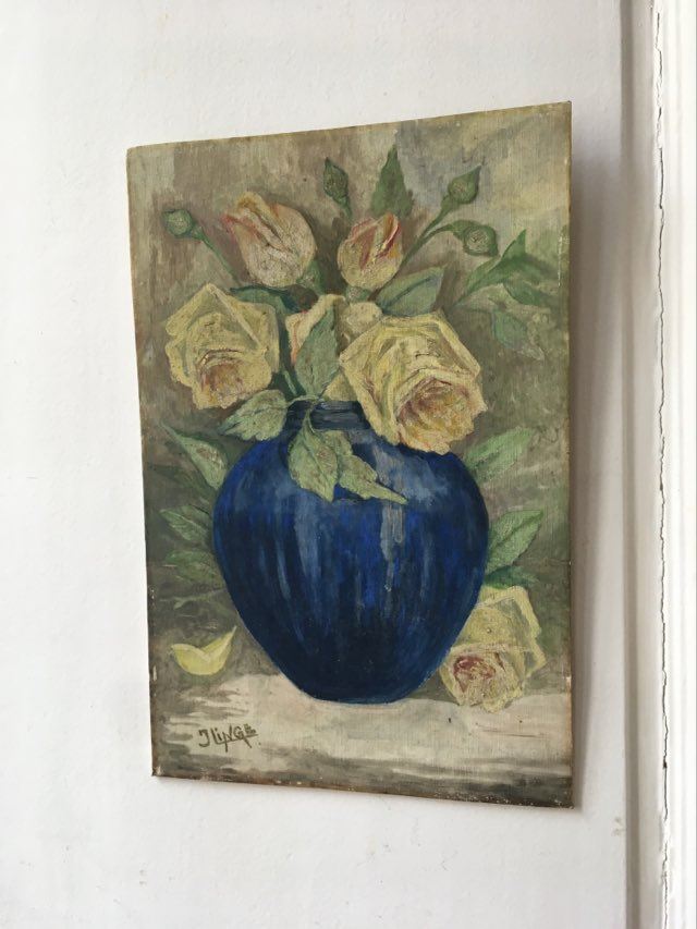 Painting oil still life