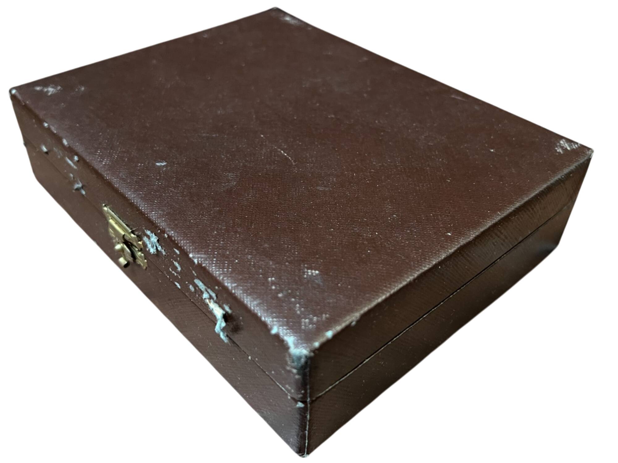 Set of 12 silver-plated metal cake forks from the Nicolet Orléans brand