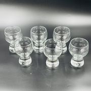 Set of 6 Gulf Station glasses