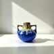 Glazed stoneware vase by Gilbert Méténier, early 20th century.