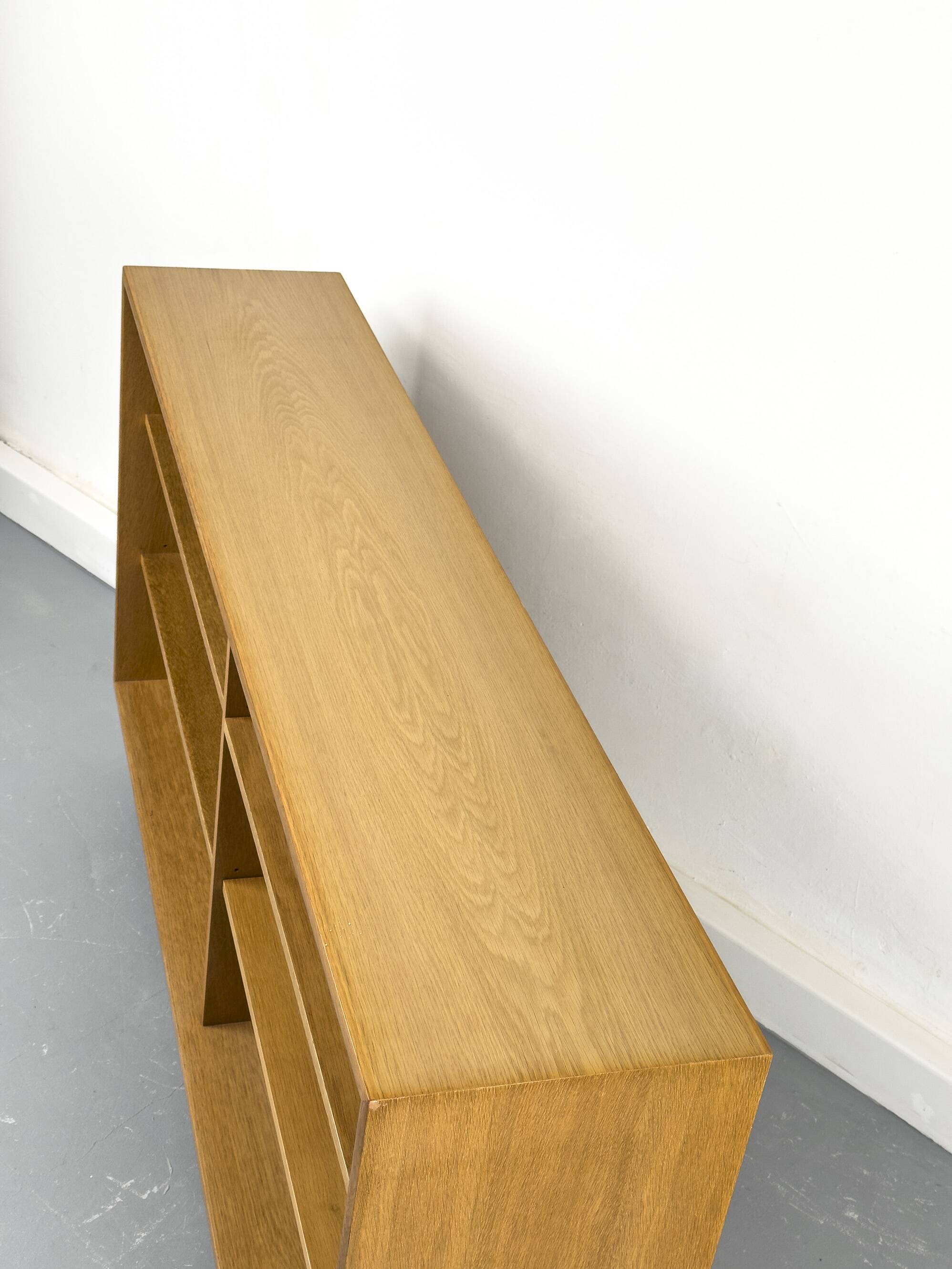 Vintage Oak Book Shelf from Wk Möbel, 1970s