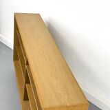 Vintage Oak Book Shelf from Wk Möbel, 1970s
