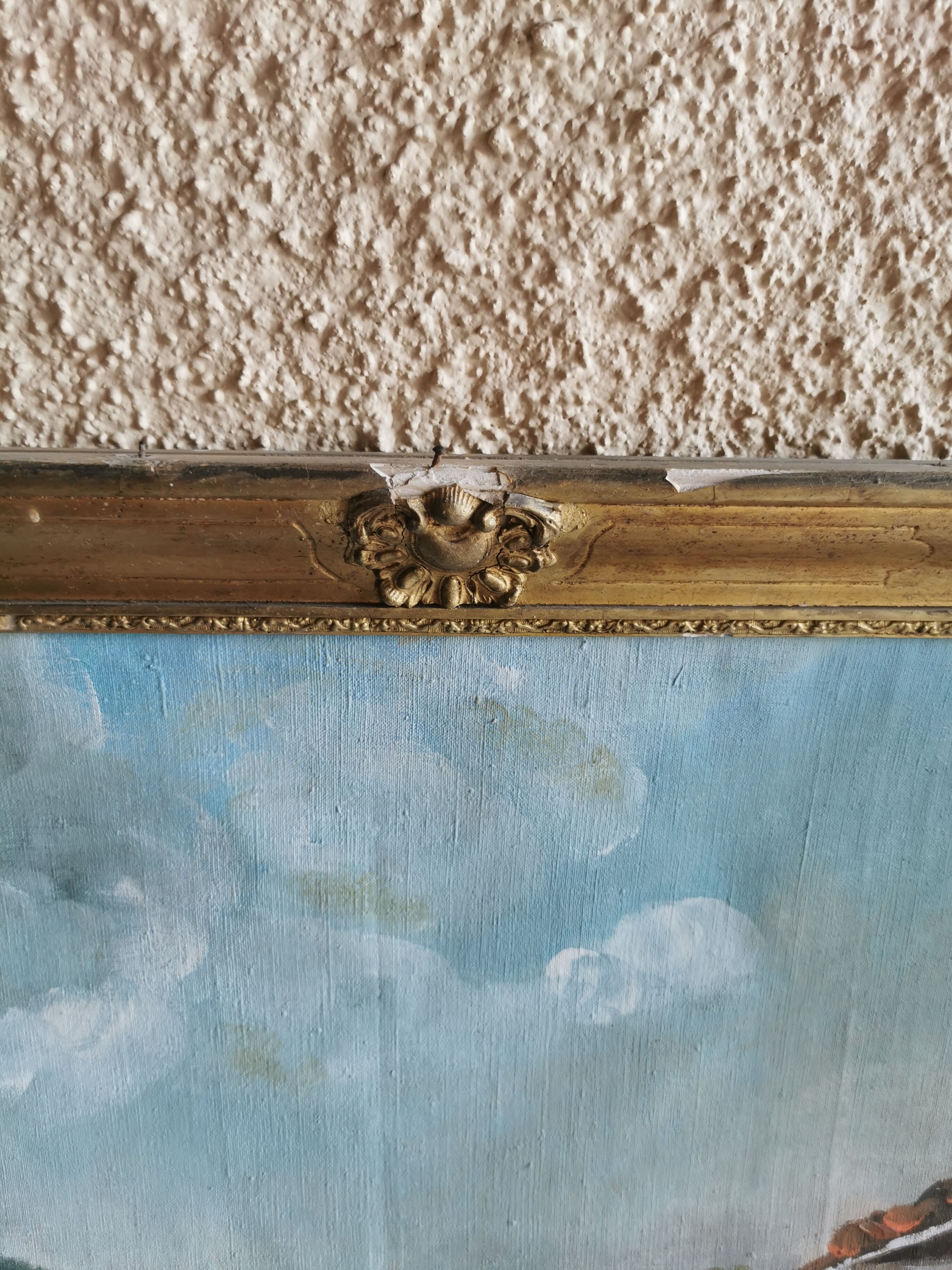 Louis xv style trumeau