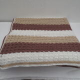 Wool bed throw
