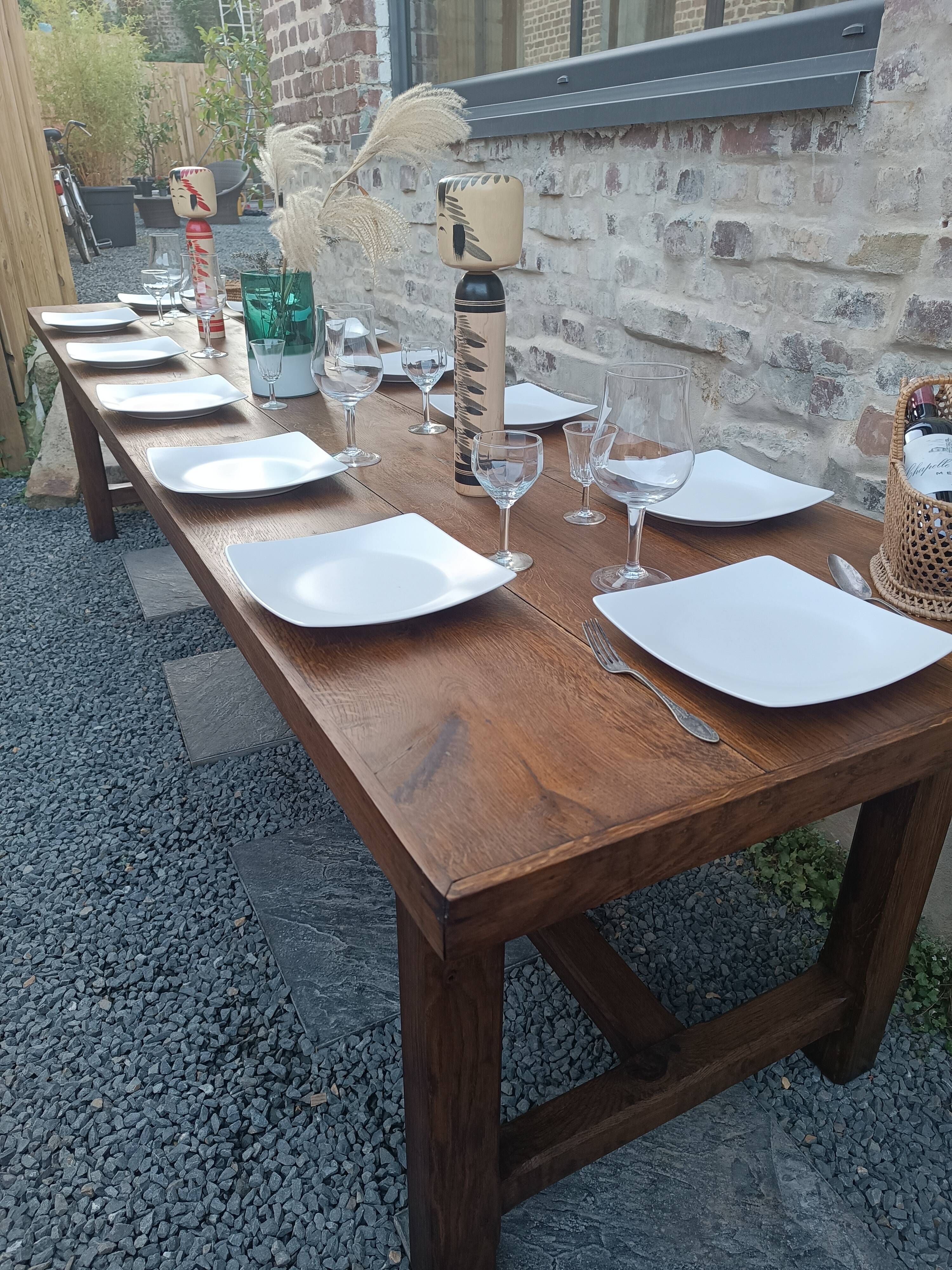 XXL farm table