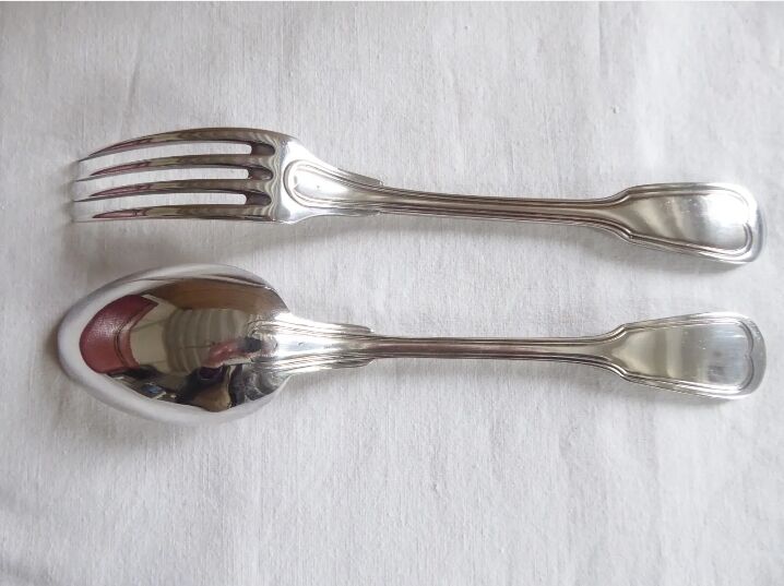 White metal cutlery, R&C Goldsmith