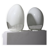 Pair of Nessa lamps in Murano glass, Gino Vistosi, 1970s