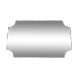Art deco mirror 76x45cm