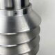 Space age aluminum mushroom dome lamp by Hans Agne Jakobsson for Markaryd, Sweden 1960s