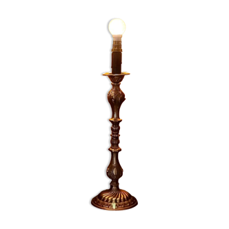 Gilded bronze lamp base