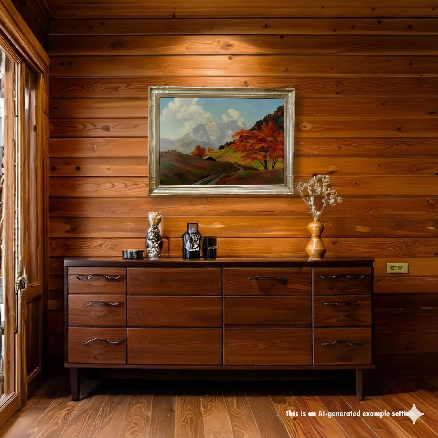 Erwin Kettemann landscape in the Tyrolean Alps, oil on canvas around 1930