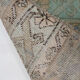 Small Distressed Turkish Runner Rug 79 x 330 cm