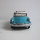 Vintage tin model car, Citroën DS station wagon, 1960s.