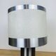 Reggiani cylinder lamp brushed metal 70s