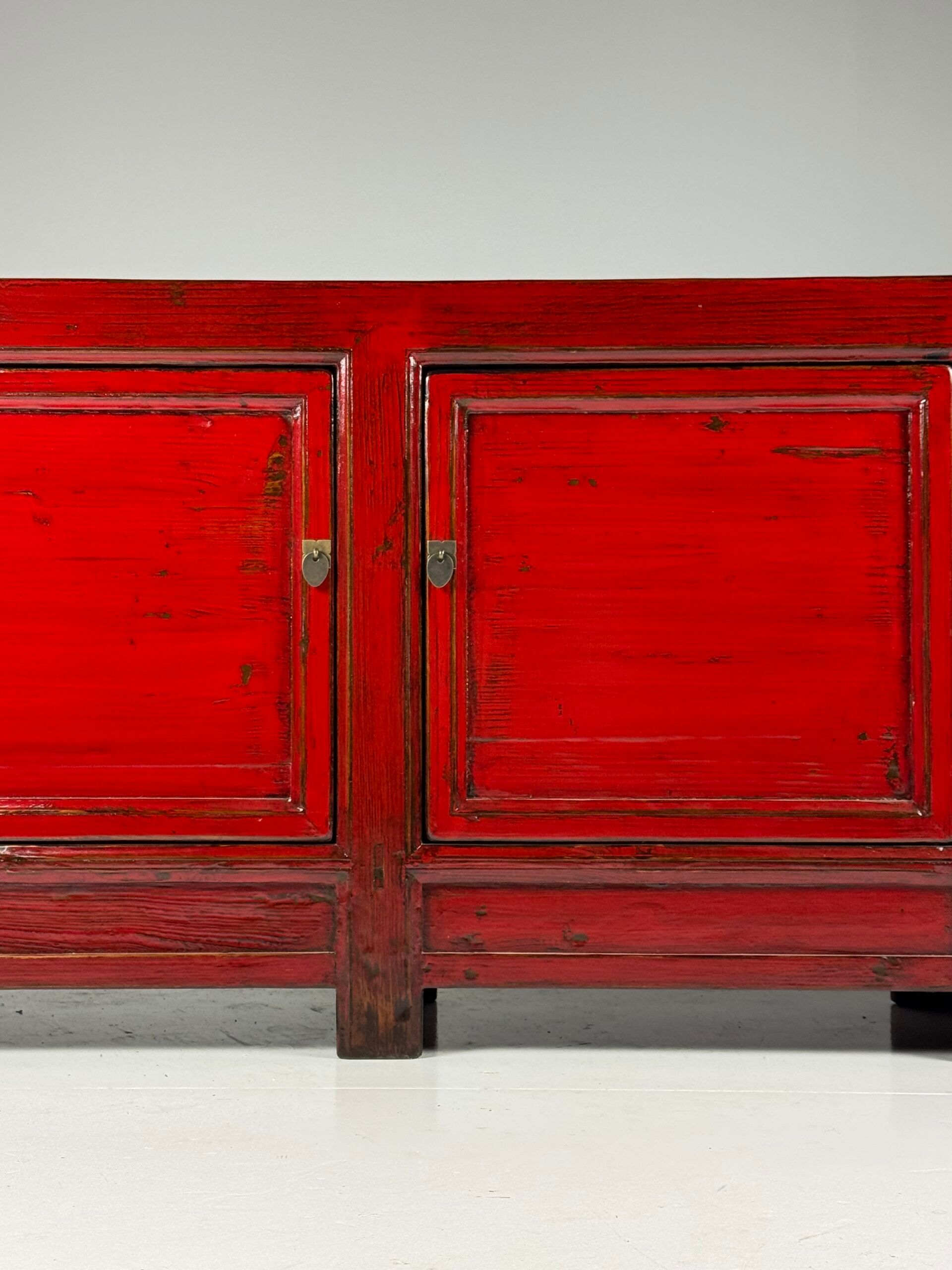 Chinese sideboard red