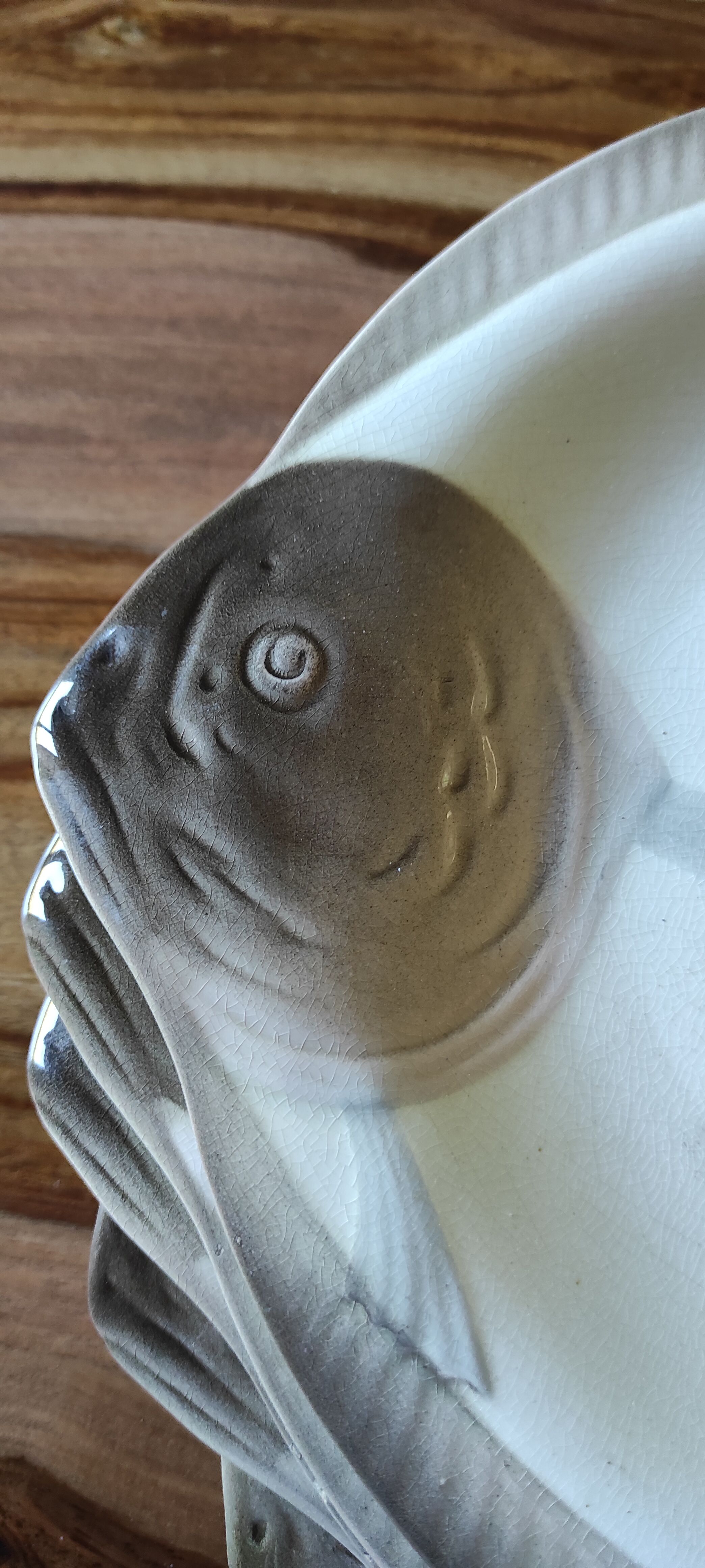 Assiettes a poissons Longwy