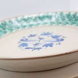 XXL artisanal ceramic dish by Ernesto Boria in Caltagirone, Sicily