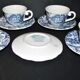 Series of 6 cups and saucers