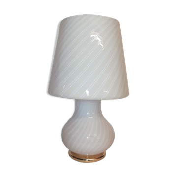 Lampe de table en verre de Murano