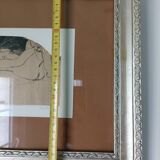 Engraving, nude, François Verdier