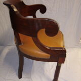 Ancien fauteuil de bureau Louis Philippe