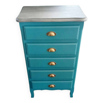 Vintage weekly chest of drawers