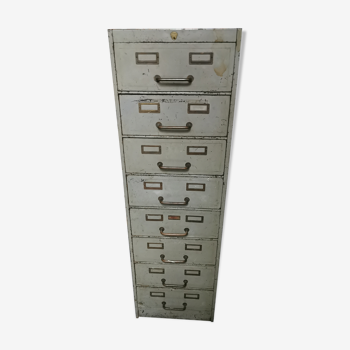 Roneo locker 8 drawers industrial