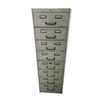 Industrial Roneo 8-drawer locker