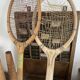 Paire de raquette de tennis vintage