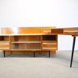Modular desk and mid-century storage unit by Mojmír Požár, UP Závody, 1960s