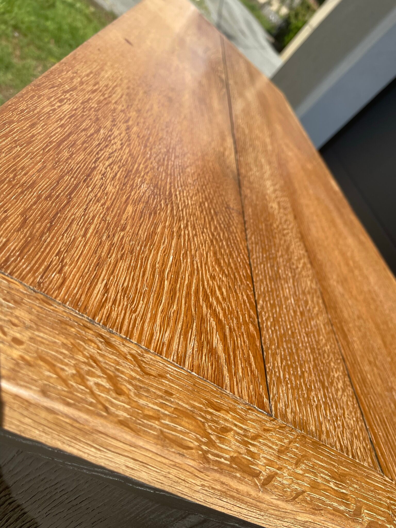 Restored oak desk