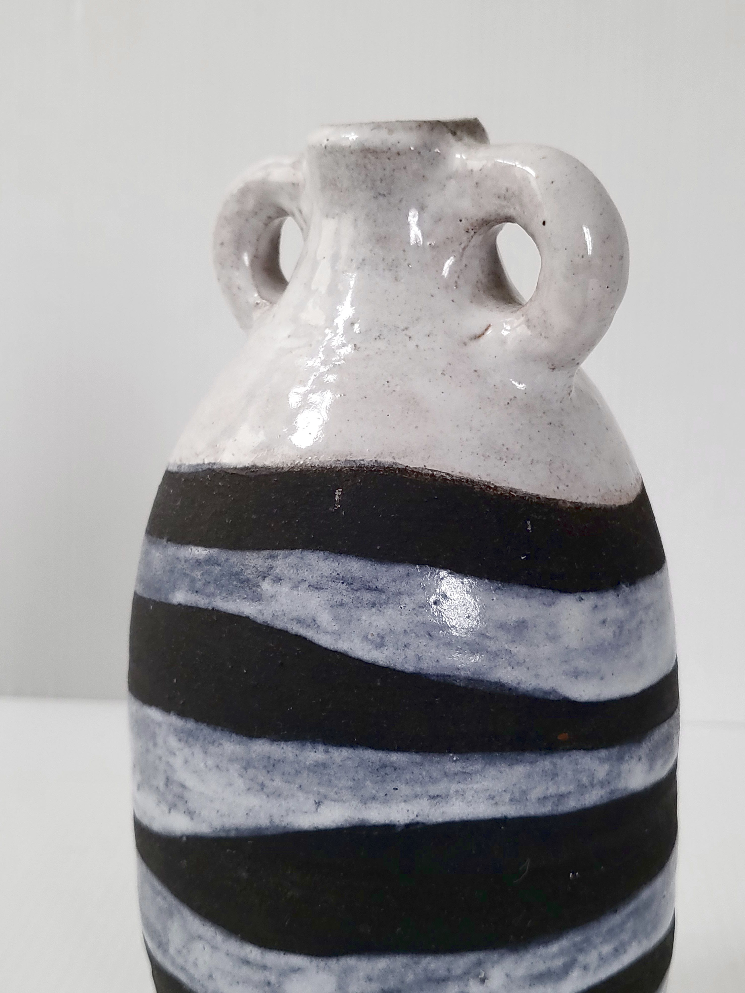Vintage vase 1950 ceramic