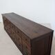Oak drawer unit — early 20th century