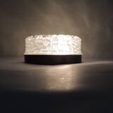 Vintage RZB ceiling light with bubble glass from the 1970s – Industrial wall light