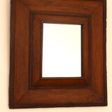 Rustic square mirror