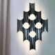 Large pair of wall sconces "Organ" by Raak Amsterdam, 1970s