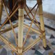 Tabouret vintage en rotin