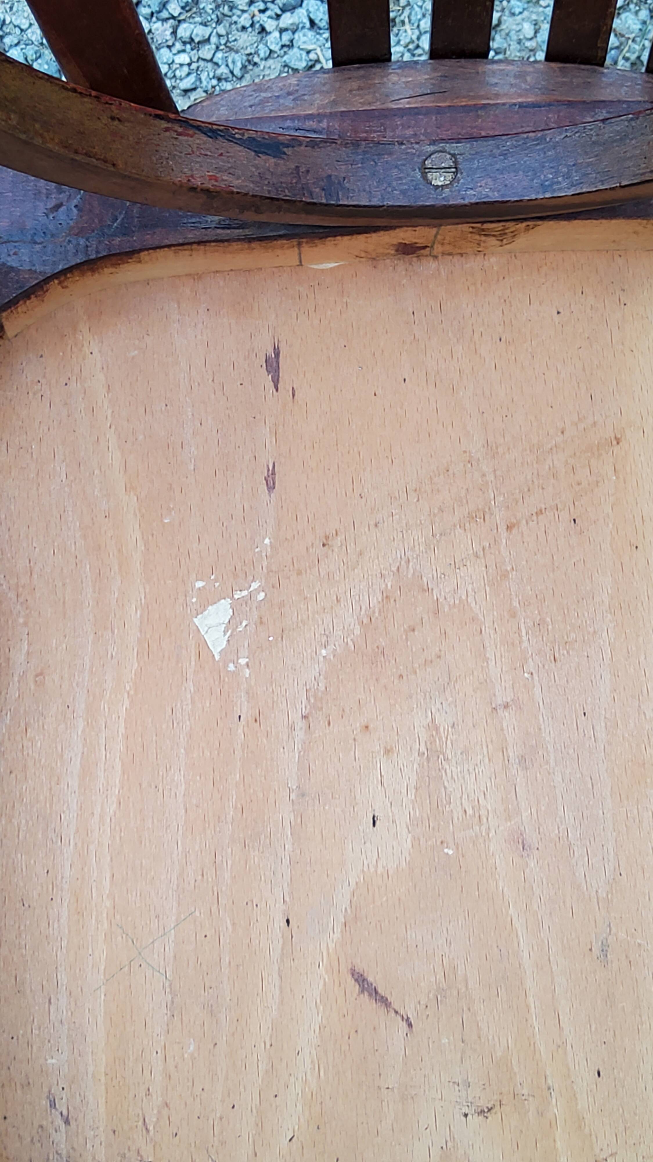 Set of 5 Stella bistro chairs from the 50s