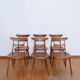6 Scandinavian bistro chairs