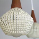 Danish boomerang luster in teak 1960