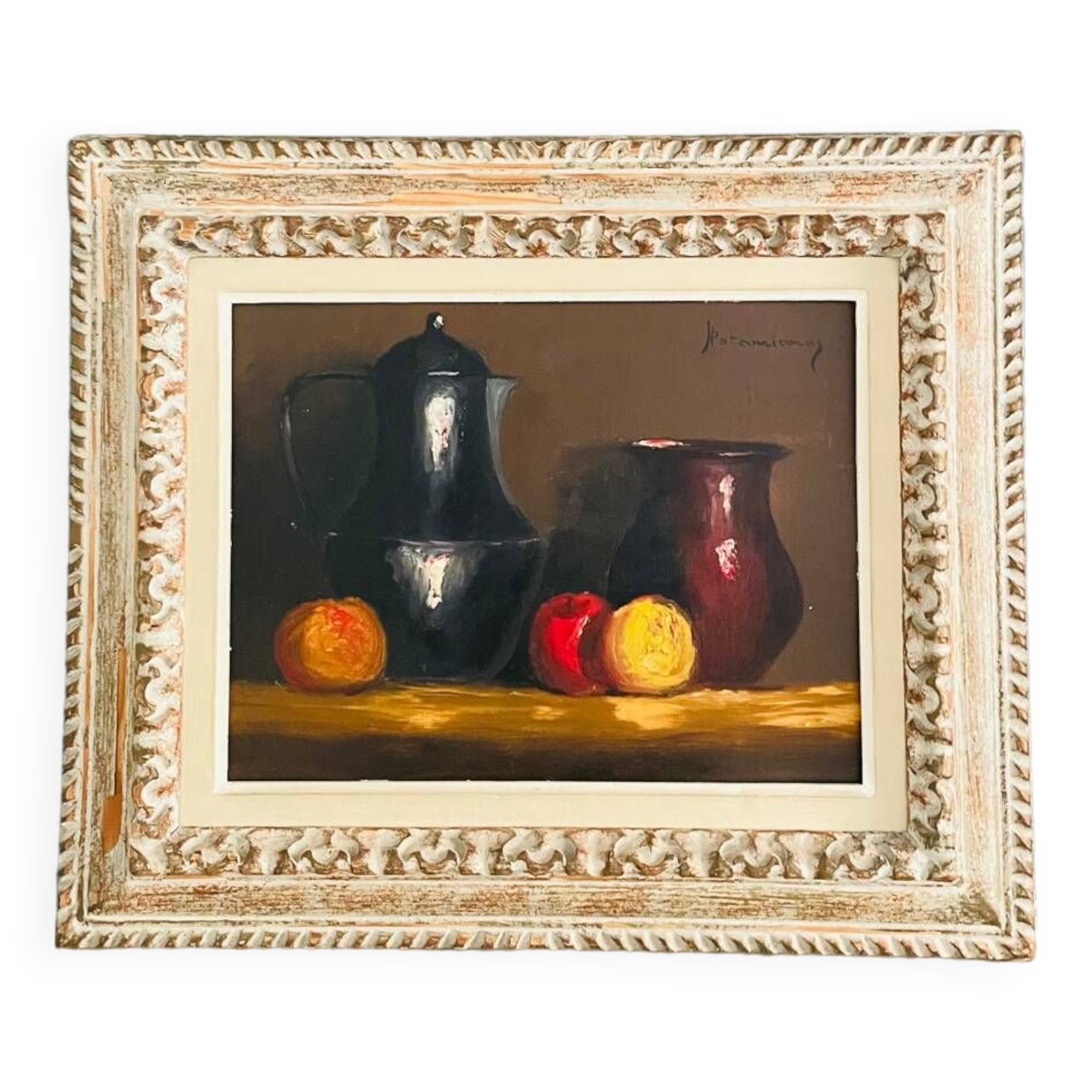 Old still life signed Potamianos