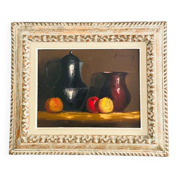 Nature morte ancienne signée Potamianos
